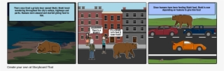 Skoki The Bear - Storyboard