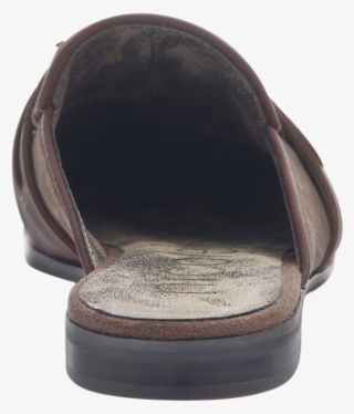 Womens Slip On Loafer Yulia In Otter Back View - Suede