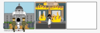 Fire From The Rock - Cartoon