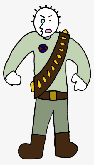 Epic Eye Scar Guy - Cartoon