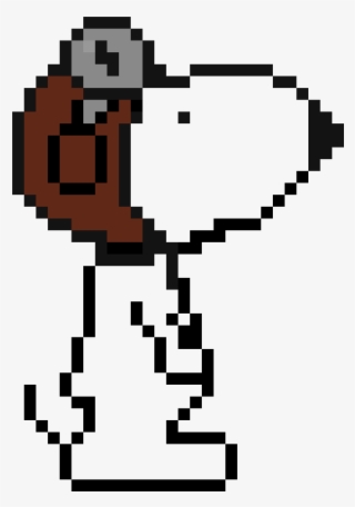 Snoopy - Snoopy Pixel Art