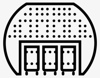 Office D'avion Icon - Circle