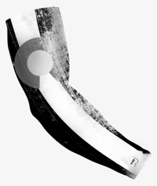 Compression Arm Sleeve Colorado Black And White Flag - Illustration