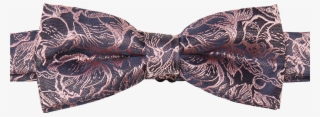 Pink/navy Presley Paisley Bowtie - Paisley