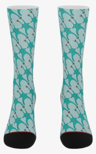 Googly Eyes Monster Socks - Vase