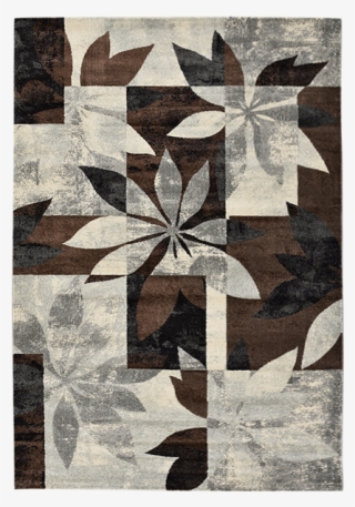 Image For 63x91" Multicoloured Rug With Floral Patterns - Patchwork