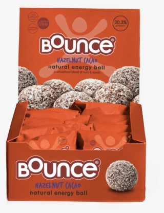 Energy Balls Hazelnut Cacao 12x42g By Bounce - Sugar-apple