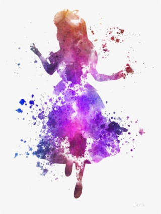 Alices Adventures In Wonderland White Rabbit Cheshire - ภาพ สี น้ำ เจ้า หญิง