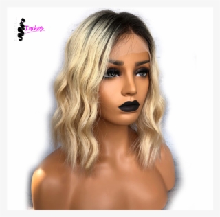 9a T1b/ Blonde Virgin Human Hair Bob Wig - Blonde Wet And Wavy Wigs