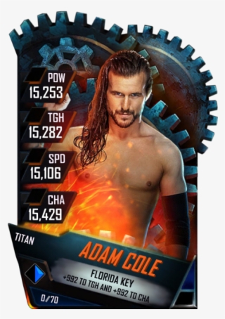 Supercard Adamcole S4 17 Monster - Wwe Supercard Big E