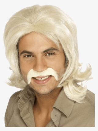 Blonde Wig - Guy With Blonde Wig
