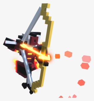 Bow4 Jumping Drawn Arrow - Illustration