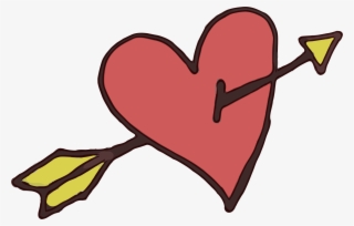 Clipart Hand Drawn Love Heart Png Love Hand Drawn Arrow