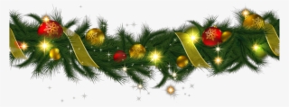 #ftestickers #christmas #garland #lights - Christmas Garland Transparent Background