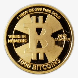 S2 1,000 Btc 2011 Gold Coin - Emblem
