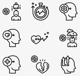 Positive Thinking - Baby Icon Vector