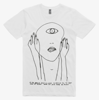 Big Scary Over Matter White Shirt Png Shirt Png Scary - Dune Rats Scott Green Shirt