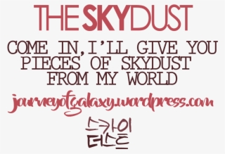 Skydust - - Word Wallpaper Bts V
