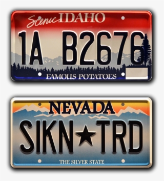 Movie Collectible Man Cave Décor From Supernatural - Nevada License Plate