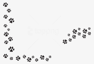 Free Png Download Series Of Paw Prints Png Images Background - Transparent Background Paws Png