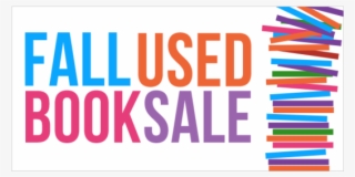 Fall Used Book Sale Vinyl Banner With Stack Of Books - Parallel
