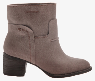 Urban Women's Ankle Boots In Stone Side View - Work Boots