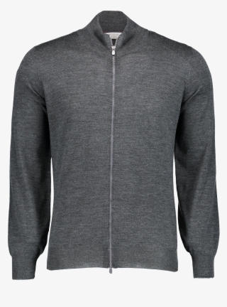 Full Zip Sweater Anthracite - Cardigan