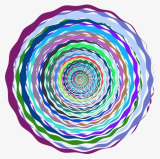 Vortex Spiral Abstract Art Still Life - Circle