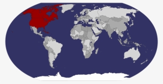 North America Area World Federation Of Methodist And - Map Of Where Pyrite Is Found