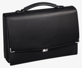 Must De Cartier Bag, Briefcase With Three Gussets Black - L1002077