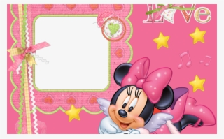 Marcos Para Fotos De Minnie ~ Marcos Gratis Para Fotografías - Wall Painting Of Minnie Mouse