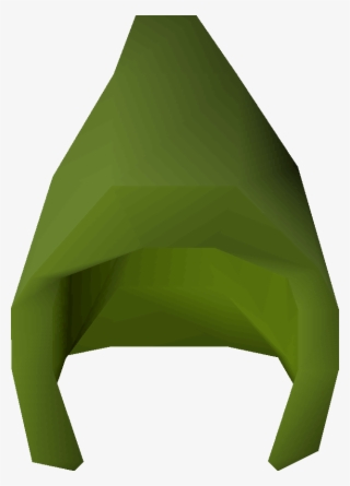 The Ranging Hood Is The Skillcape Hood Associated With - Green Hood Osrs