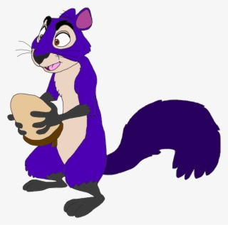 Surly With Acorn Vector By The Acorn Bunch - Cartoon