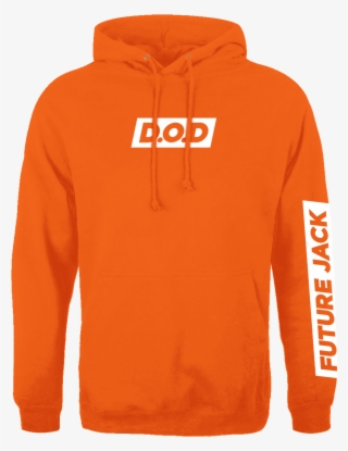 D Hood, Orange - Hoodie