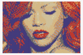 Load Image Into Gallery Viewer, Rihanna With Red Hair - Rihanna Loud Album Cover