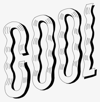 #cool #quote #aesthetic #wave #wavy #black #text #transparent - Line Art