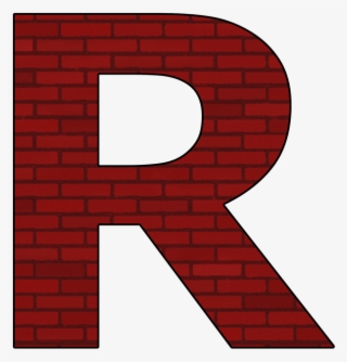 R Alphabet Letter Abc Transparent Font Words - Alphabet R