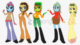 Free Png Download Equestria Girls South Park Png Images - Mlp Eg South Park