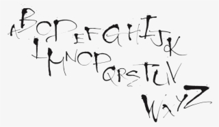 Alphabet - Calligraphy
