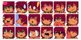 Chibity Emotes For Twitch/discord/telegram - Cartoon