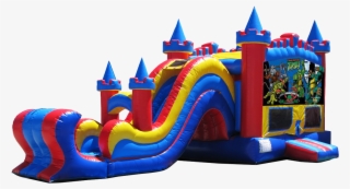 Ninja Turtles Bounce House Rental - Deluxe Bounce House
