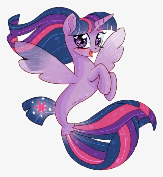 Twilight Sparkle Merpony - Twilight Sparkle Mermaid Clipart