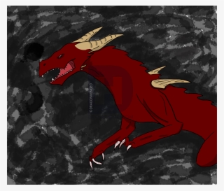 Red Smoke Dragon - Illustration