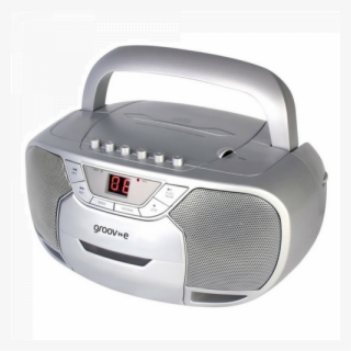 Groov-e Classic Boombox Portable Cd & Cassette Player - Boombox
