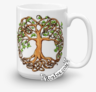 Druid Tree 15oz Mug - Mug