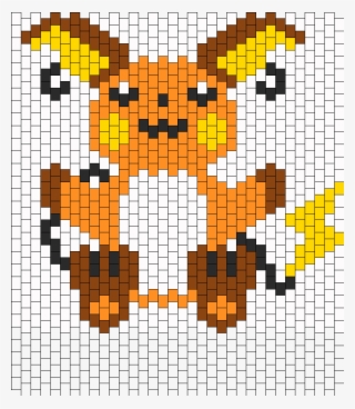 Raichu Cuff Kandi Pattern - Bee