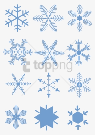 Free Png Download Snowflake Vector Transparent Background - Transparent Snowflake Free Clip Art