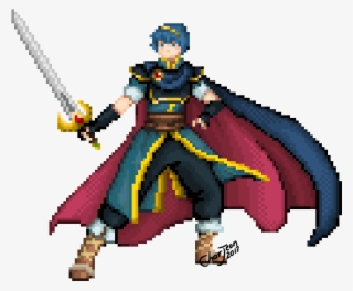 Pixel Art - Marth - Yamazaki The King Of Fighters