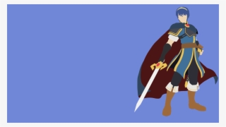 Smash 4 Minimal Marth - Illustration