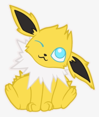 Chibi Jolteon Pokemon Sticker - Cartoon